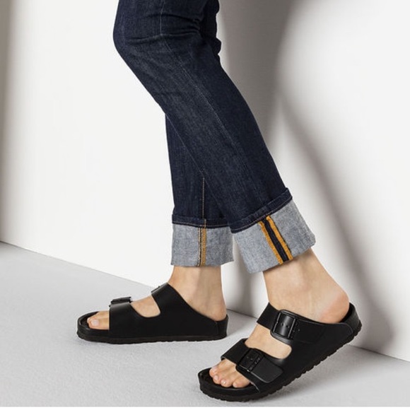 Birkenstock Monterey Black all leather sandal - Picture 2 of 8